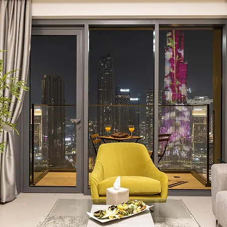 Smartstay At Burj Royale - Full Burj Khalifa View - Brand New Luxury Apartments Dubai Exterior foto