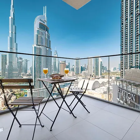 Smartstay At Burj Royale - Full Burj Khalifa View - Brand New Luxury Apartments Dubai Exterior foto